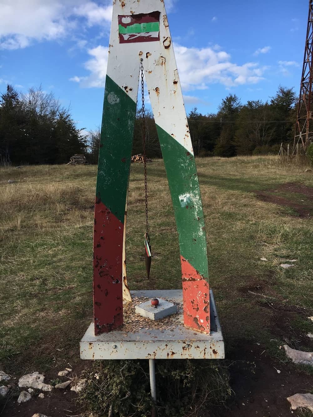 Geographical center of Bulgaria