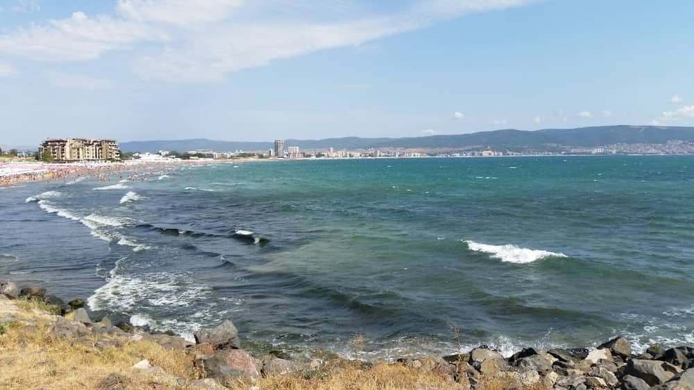Nesebbar's coast alley view — 2