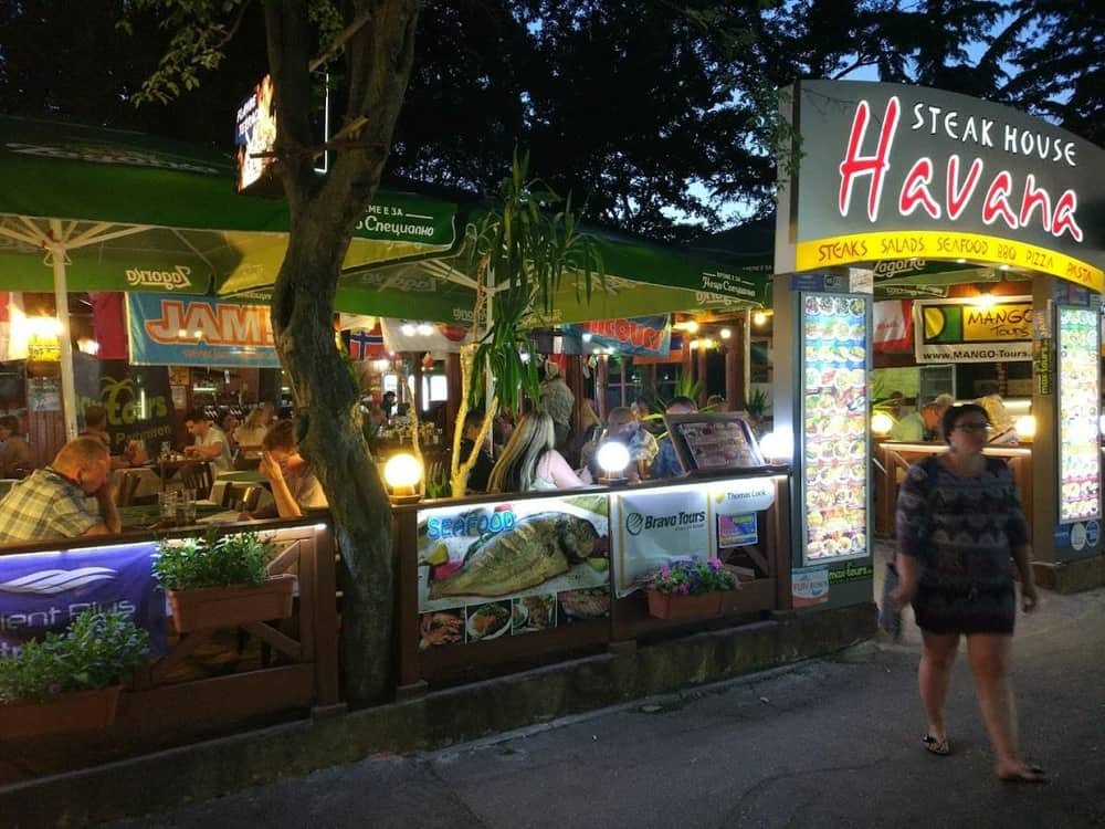 Restaurant "HAVANA" Golden Sands